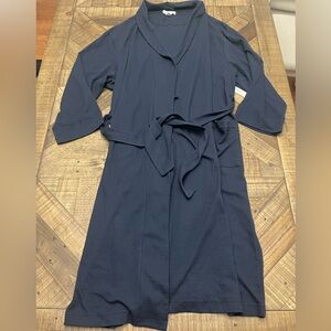 Amazon Essentials Dark Blue Waffle Robe 3x